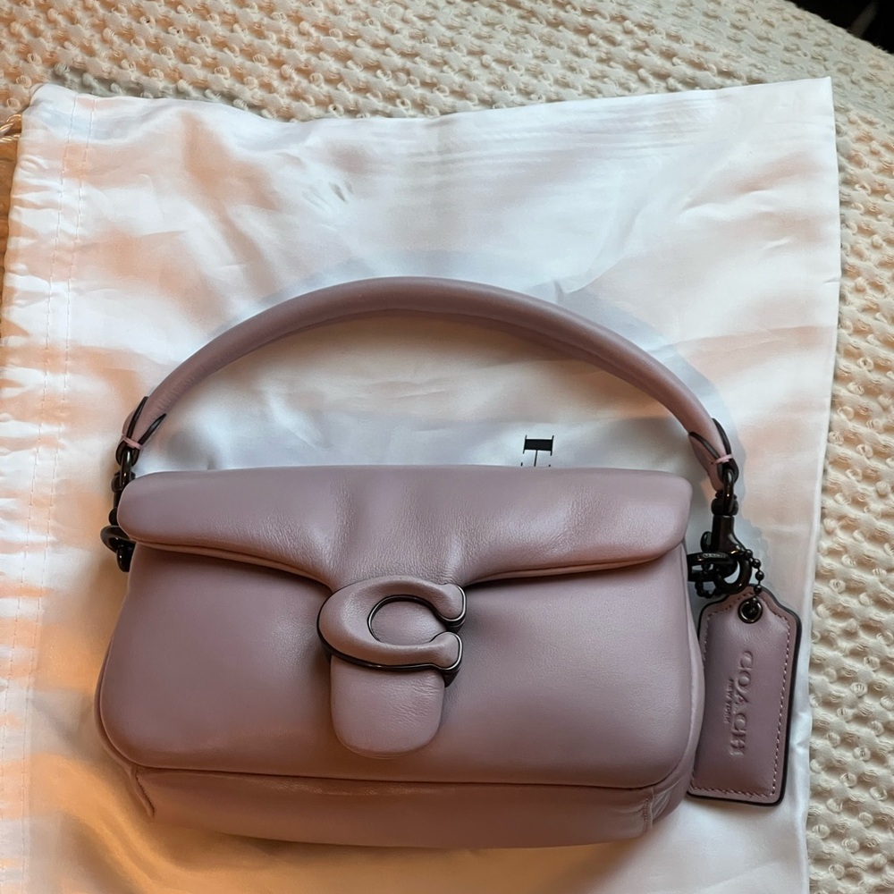 Coach Pillow Mini Tabby leather crossbody bag - Picture 9 of 15
